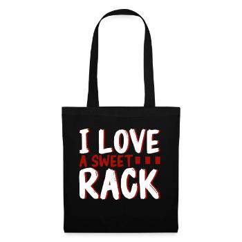 I Love A Sweet Rack 2 - Tote Bag - black - Front