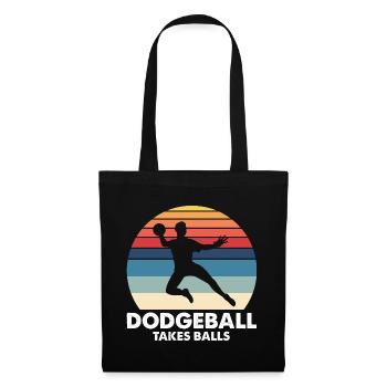 Dodgeball for Dodgeball Player and Gaga Ball - Tote Bag - black - Front