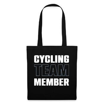 Cycling Team - Tote Bag - black - Front