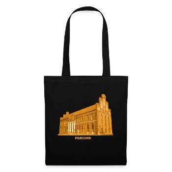 Parchim Town Hall Alter Markt Mecklenburg-Vorpommern - Tote Bag - black - Front