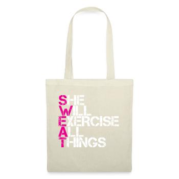 transpirer, elle excisera toutes choses - Sac en tissu - nature - Devant