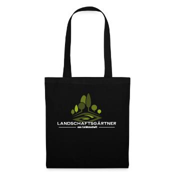 Landschaftsgärtner - Stoffbeutel - Schwarz - Vorne