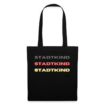 Stadtkind Ostw 2 - Stoffbeutel - Schwarz - Vorne