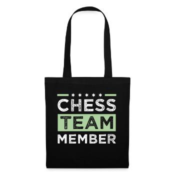 Chess Team - Tote Bag - black - Front