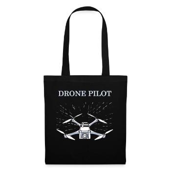 DRONEN PILOT - Stoffbeutel - Schwarz - Vorne