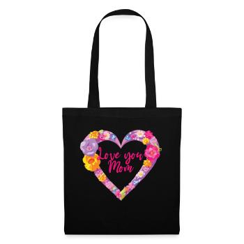 Mother's Day Gift Baby mom mom mom Love mommy - Tote Bag - black - Front
