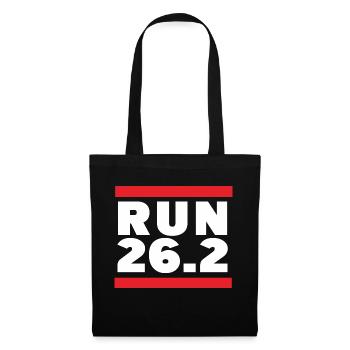 Run 26 2 - Tote Bag - black - Front