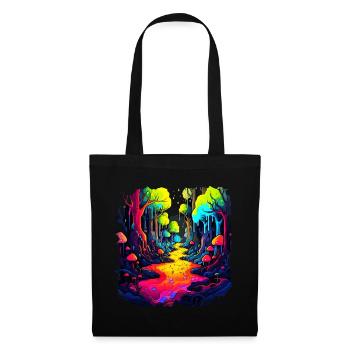 Global warming - Psychodelic style - Tote Bag - black - Front