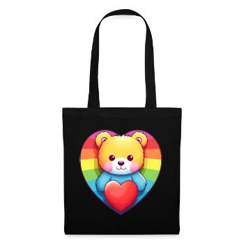 Love is a Bear Necessity - Tote Bag - black - Front