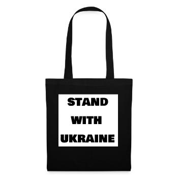 Ukraine - Sac en tissu - noir - Devant