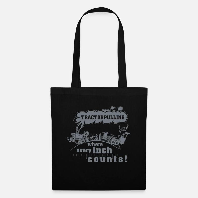 TP, wo jeder Zentimeter zählt Licht - Stoffbeutel - Schwarz