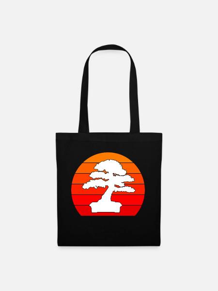 Bonsai tree design for bonsai beginner lovers - Tote Bag - black