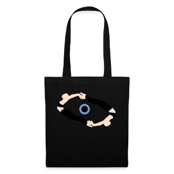 Eye - Sac en tissu - noir - Devant