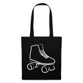 Roller Skates Drawing - Tote Bag - black - Front
