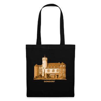 Gondorf, Oberburg, Moselle, Eifel, Rhénanie-Palatinat - Sac en tissu - noir - Devant
