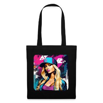 Cool Graffiti Hip Hop - Tote Bag - black - Front