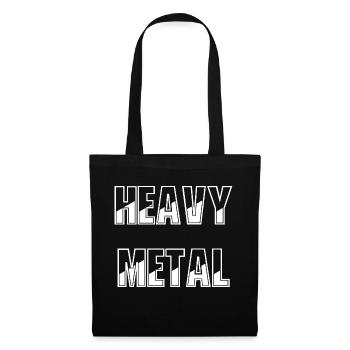 Heavy Metal - Stoffbeutel - Schwarz - Vorne