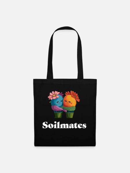 Soilmates - Stoffbeutel - Schwarz