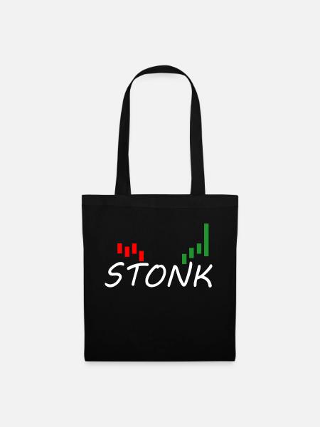 Stonk - Stoffbeutel - Schwarz