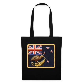 Nouvelle-Zélande Aotearoa Kiwi 23 - Sac en tissu - noir - Devant