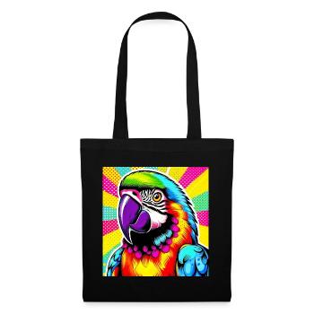 Parrot Pop Art - Tote Bag - black - Front
