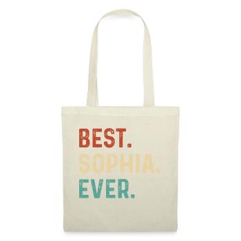 Nom de Sophia - Sac en tissu - nature - Devant