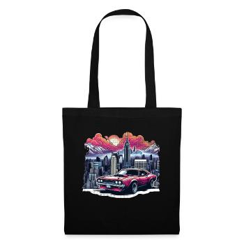 Vintage American and Sports Car - Tote Bag - black - Front