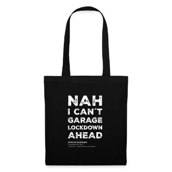 Je ne peux pas, j’ai des projets dans le garage - Sac en tissu - noir - Devant