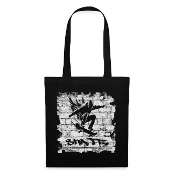 Pattinare - Borsa di stoffa - nero - Fronte
