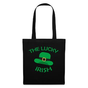Les Irlandais chanceux - Sac en tissu - noir - Devant
