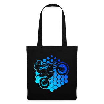 Women's Dirt Bike Supermoto Dirt Bike Dirt Biker - Tote Bag - black - Front