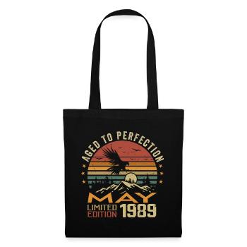 Mai 1989 Anniversaire Mai 1989 Cadeau 1989 Mai - Sac en tissu - noir - Devant
