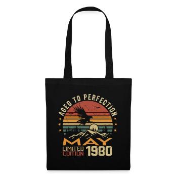 Mai 1980 Anniversaire Mai 1980 Cadeau 1980 Mai - Sac en tissu - noir - Devant