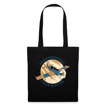 Professional Crop Duster Pilot, Aerial - Tote Bag - black - Front