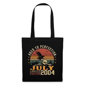Vintage July 2004 Anniversary July 2004 - Tote Bag - black - Front