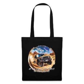 Jimny 4x4 Offroad Off Road End Street - Tote Bag - black - Front