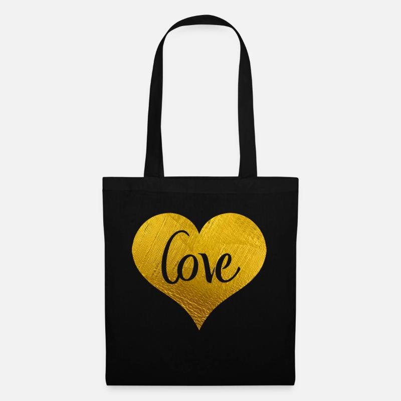 Love Wins - Stoffbeutel - Schwarz