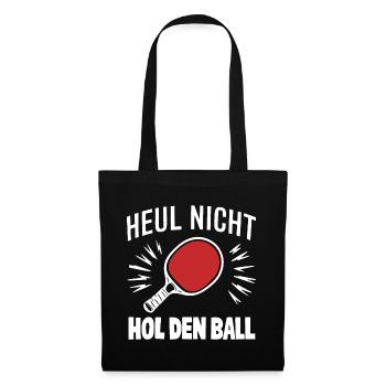 Table tennis Table tennis player - Tote Bag - black - Front