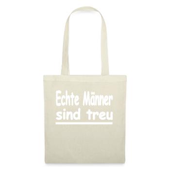 Männer - Stoffbeutel - Natur - Vorne