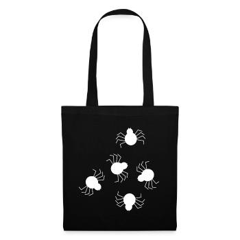Halloween Costume Halloween T-shirt Spider Black - Tote Bag - black - Front