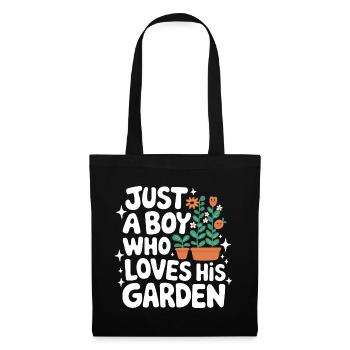 Jardinier Plantes de jardin Jardinage - Sac en tissu - noir - Devant
