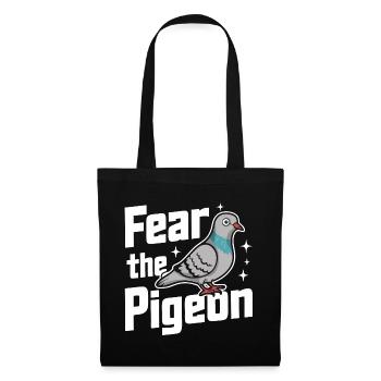 Pigeon Pigeons Animal Bird - Tote Bag - black - Front