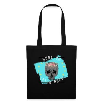 come on let ́s rock - Tote Bag - black - Front