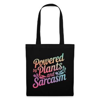Végétarien Végétalien Végétarien Végétarien - Sac en tissu - noir - Devant