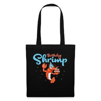 Birthday Shrimp Seafood Shrimp Lover - Stoffbeutel - Schwarz - Vorne