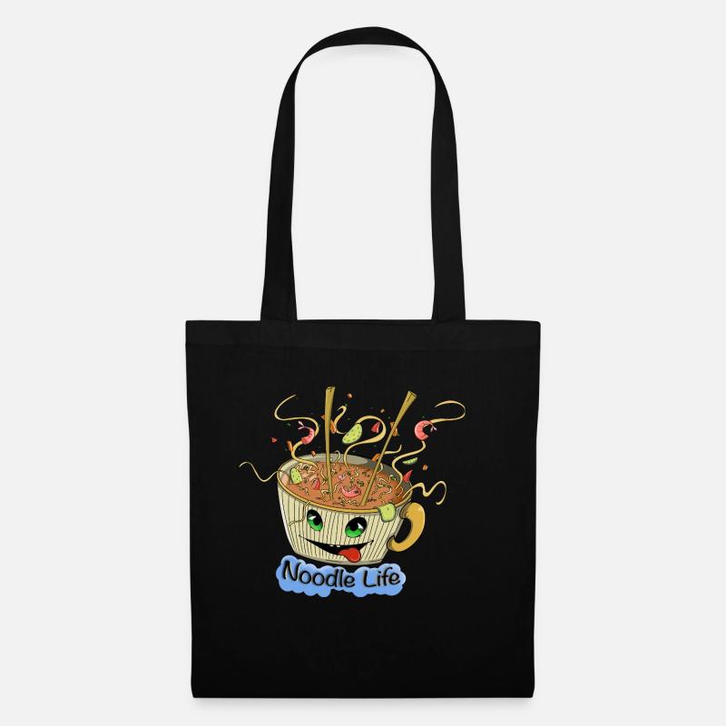 Noodle Life - Tote Bag - black