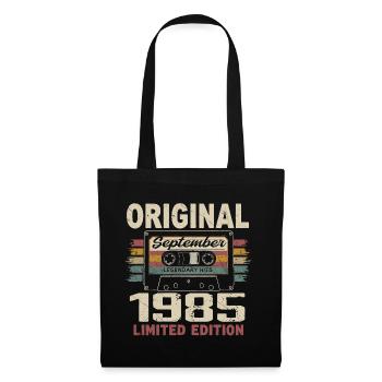September 1985 Birthday, born in September 1985 - Tote Bag - black - Front