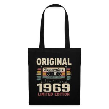 Cadeau D'anniversaire Décembre 1969 - Sac en tissu - noir - Devant