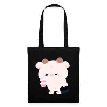 Tried Cow Coffee Run - Tote Bag - black - Front
