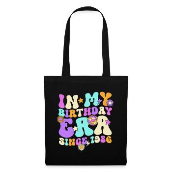40th Birthday Retro Vintage Gift - Tote Bag - black - Front